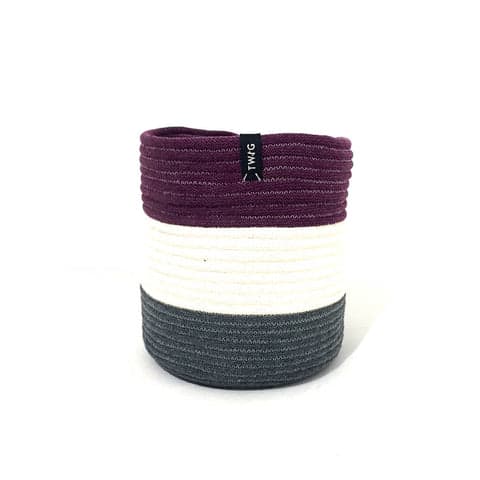 Cotton Pot - Plum