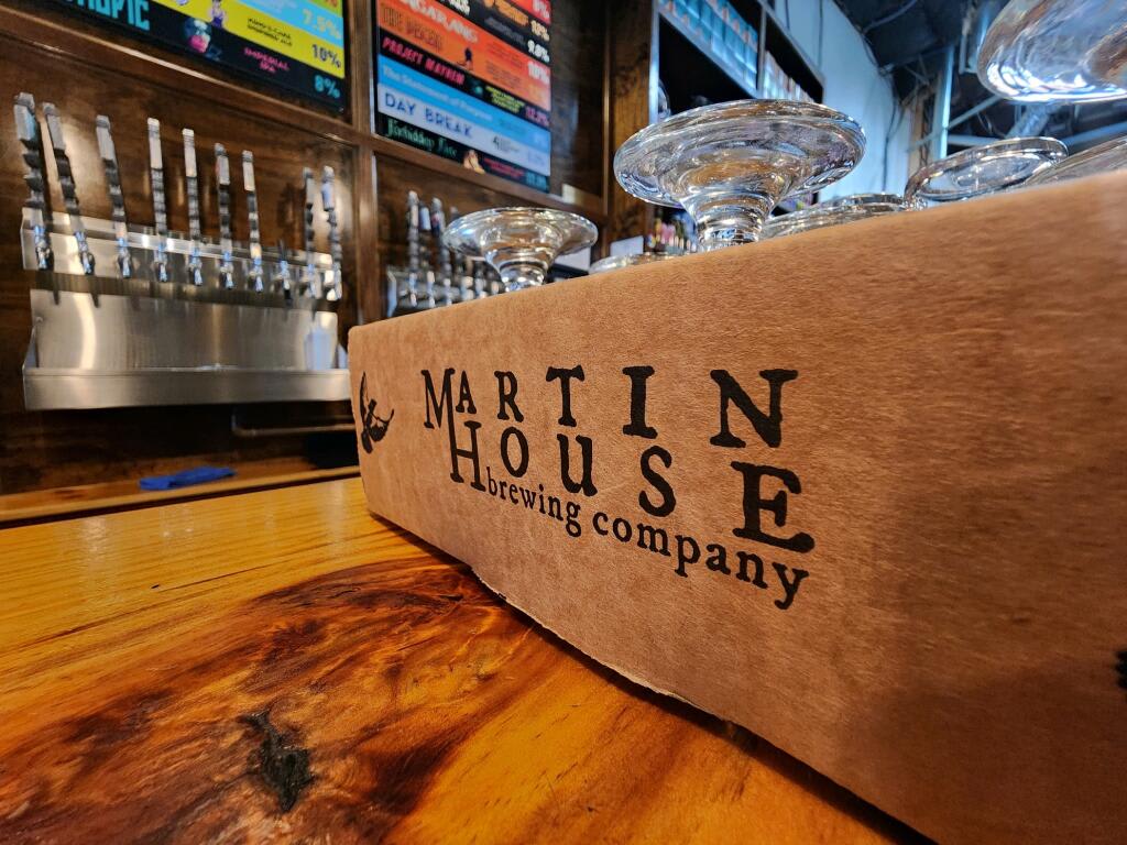 Take a tour of beer samples at the Martin House Beer Company