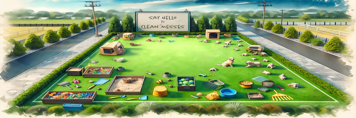 Pet friendly turf doesn't have to be a mess