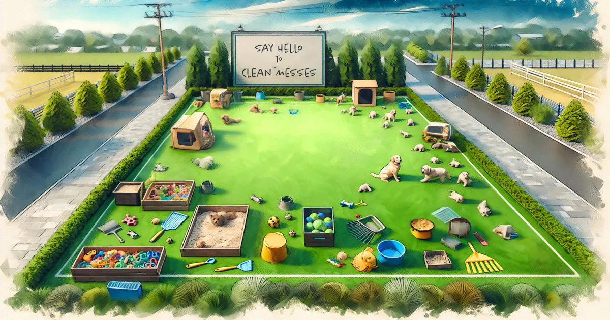 Say Goodbye to Messes: Top Tips for a Clean Pet Turf!