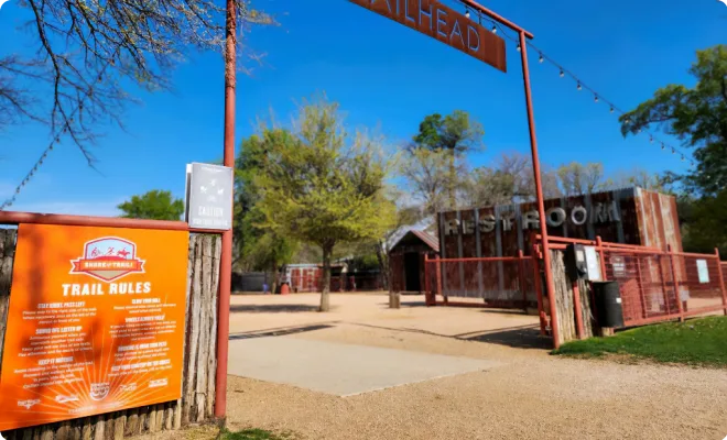 The Trailhead at Clearfork has outdoor acitivities that keep you moving