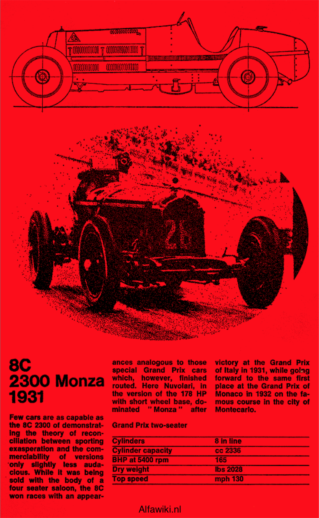 Alfa Romeo 8C flyer