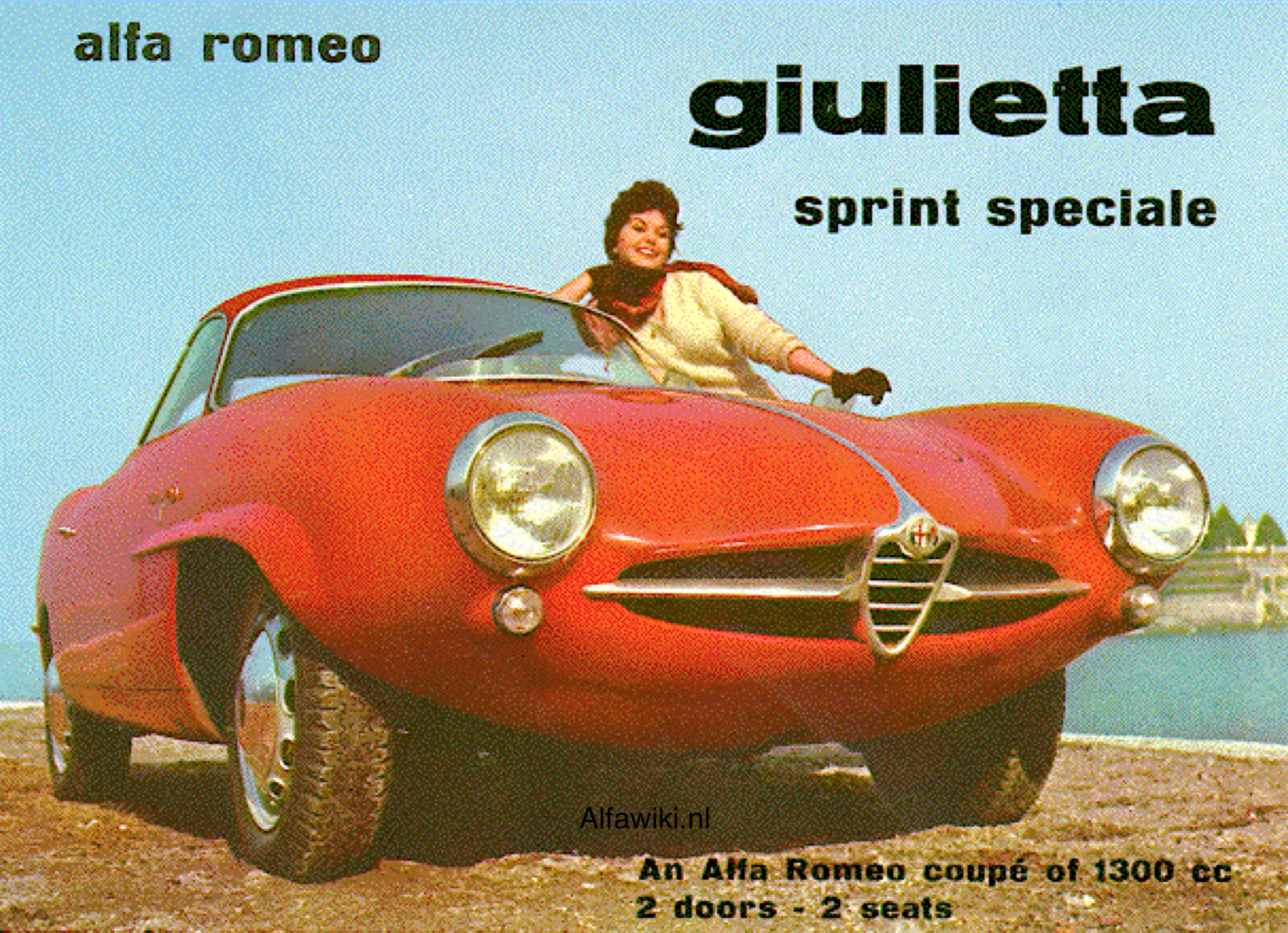 Alfa Romeo Giulietta SS brochure