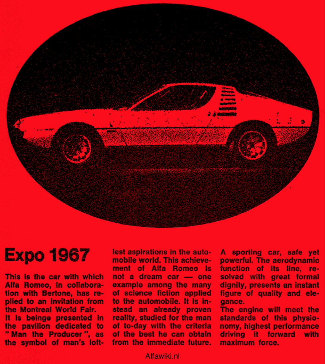 Alfa Romeo Expo flyer