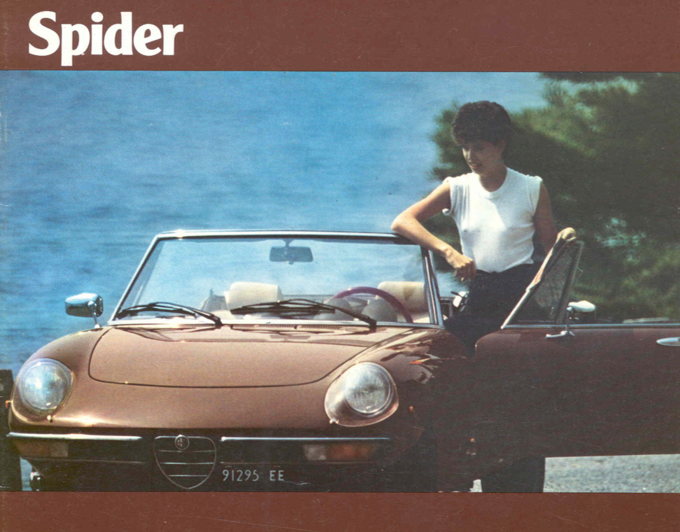 Alfa Romeo Spider brochure