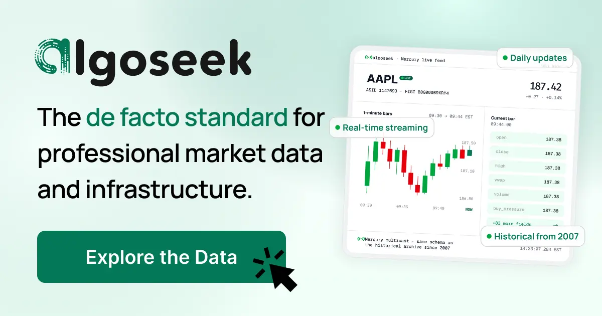 US Futures Multiple Depth: 10-Level Book | algoseek