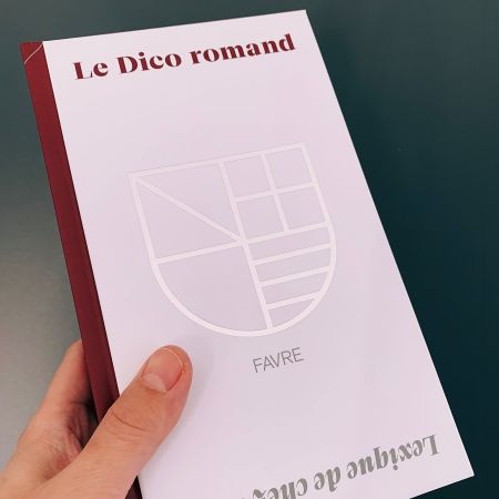 The cover of the book ‘Le dico romand’