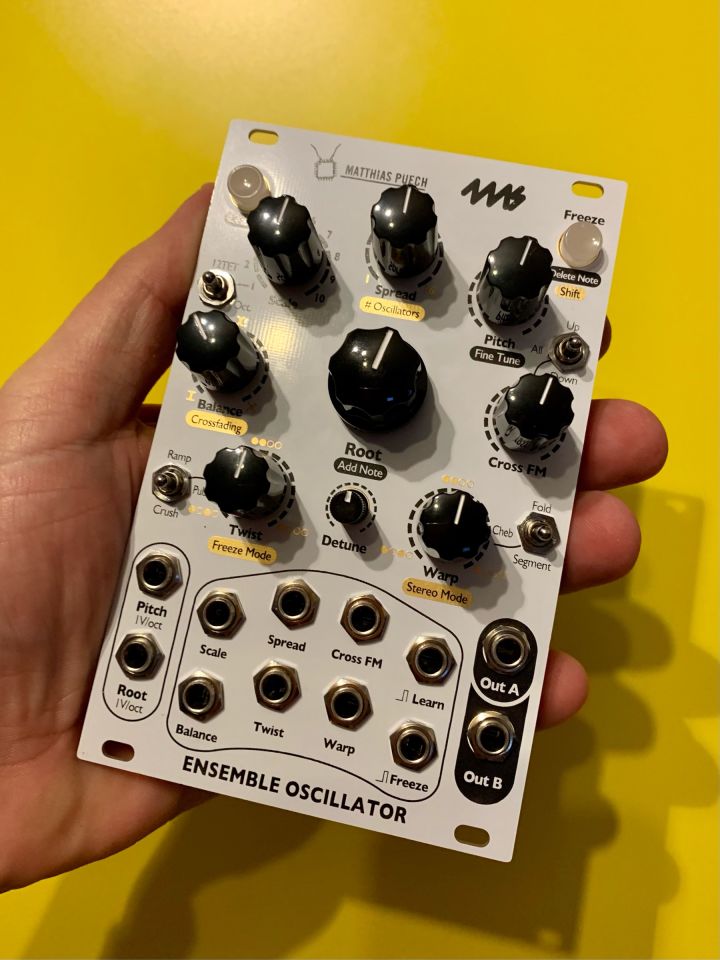 The Ensemble Oscillator eurorack module