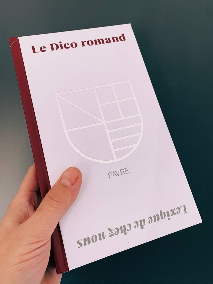 The cover of the book ‘Le dico romand’
