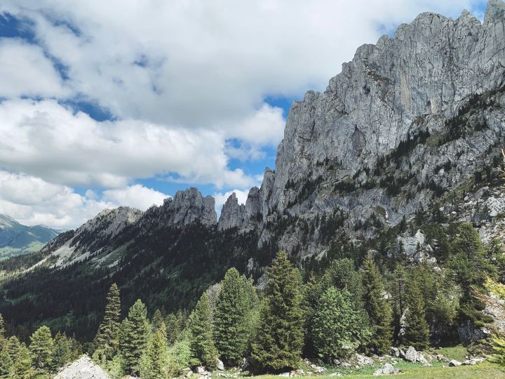 la chaîne de montagne les Gastlosen