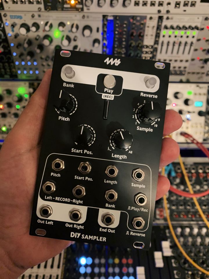 The DIY Sampler Eurorack module from 4ms