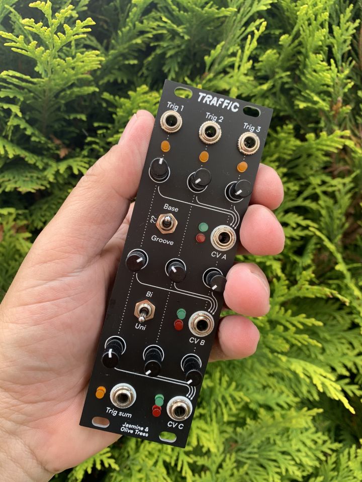 Traffic eurorack module by Jasmine And Olive Tree