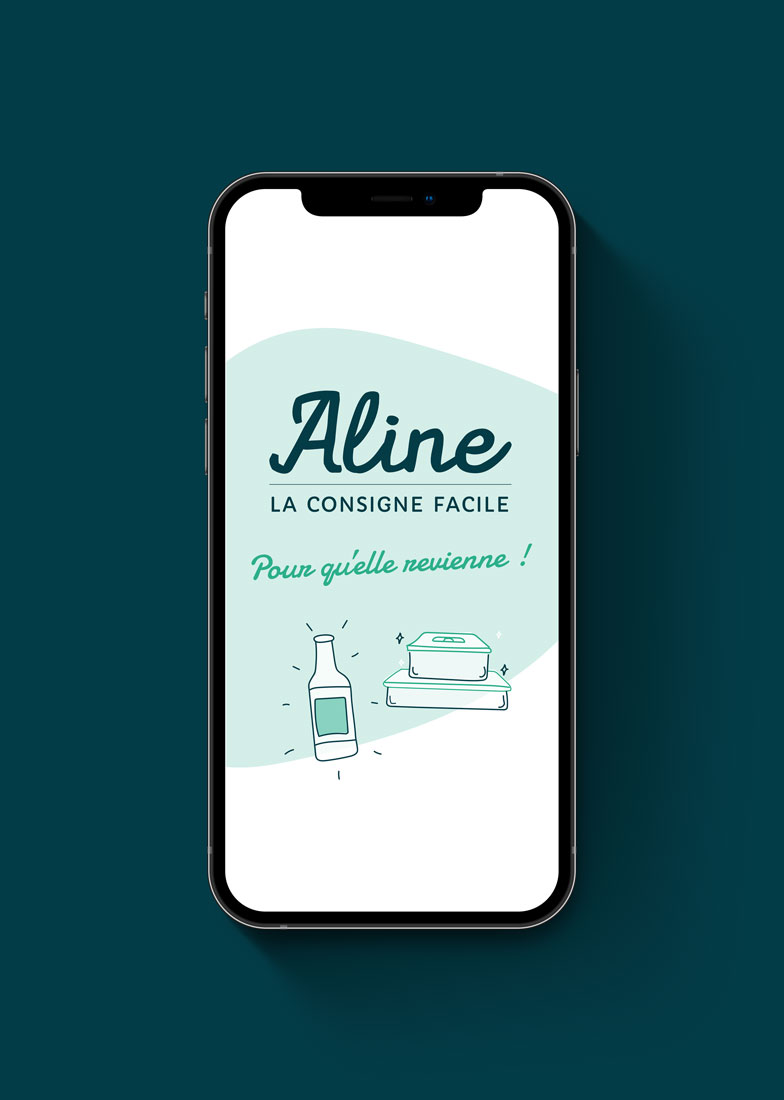 Interface de l'application Aline