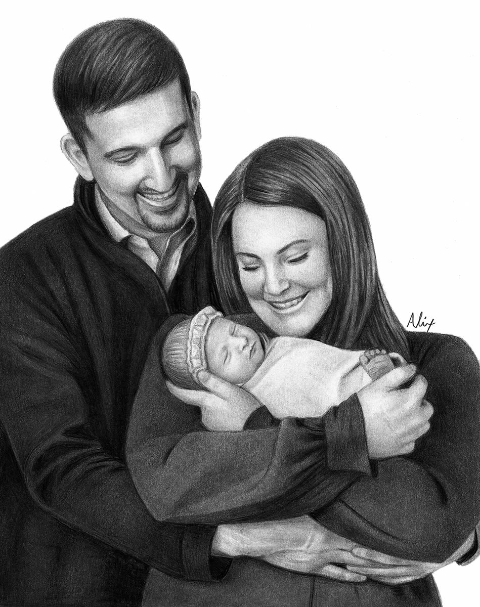 people artwork: Family2 h4shew
