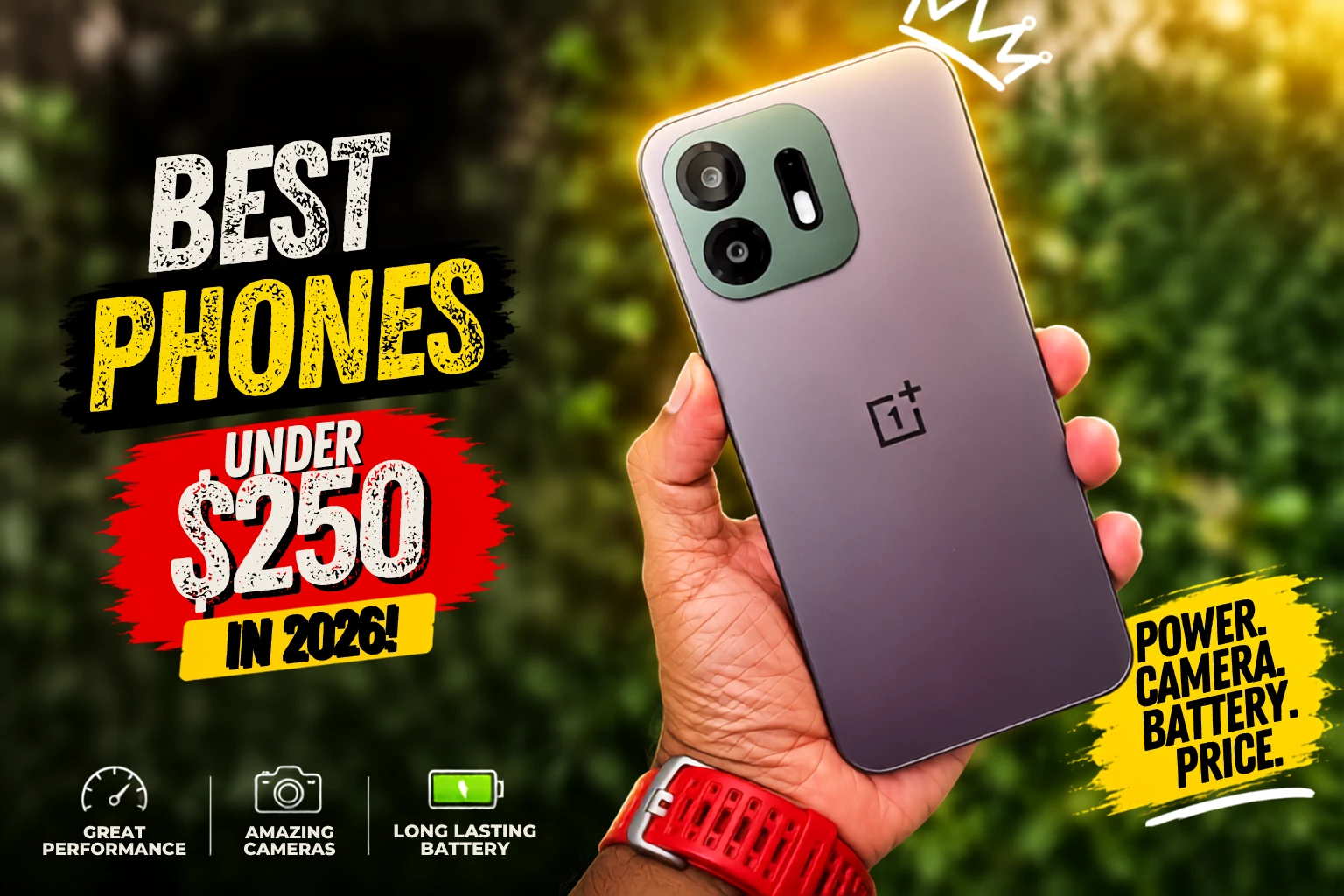 10 best battery phones under 250 in 2026