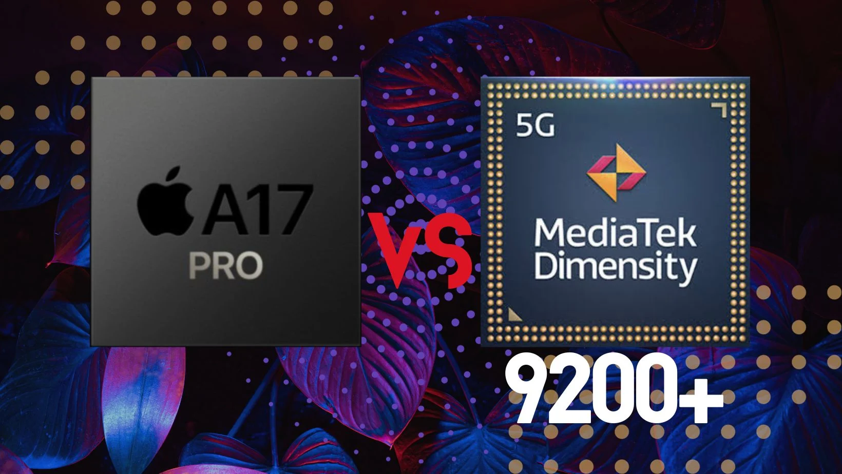 apple a17 pro vs dimensity 9200