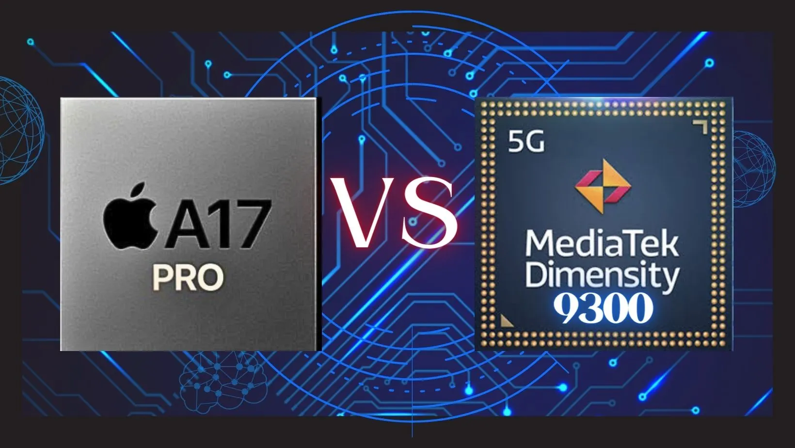apple a17 pro vs dimensity 9300
