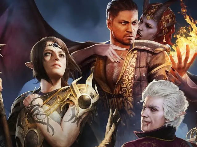 baldurs gate 3 game poster 2