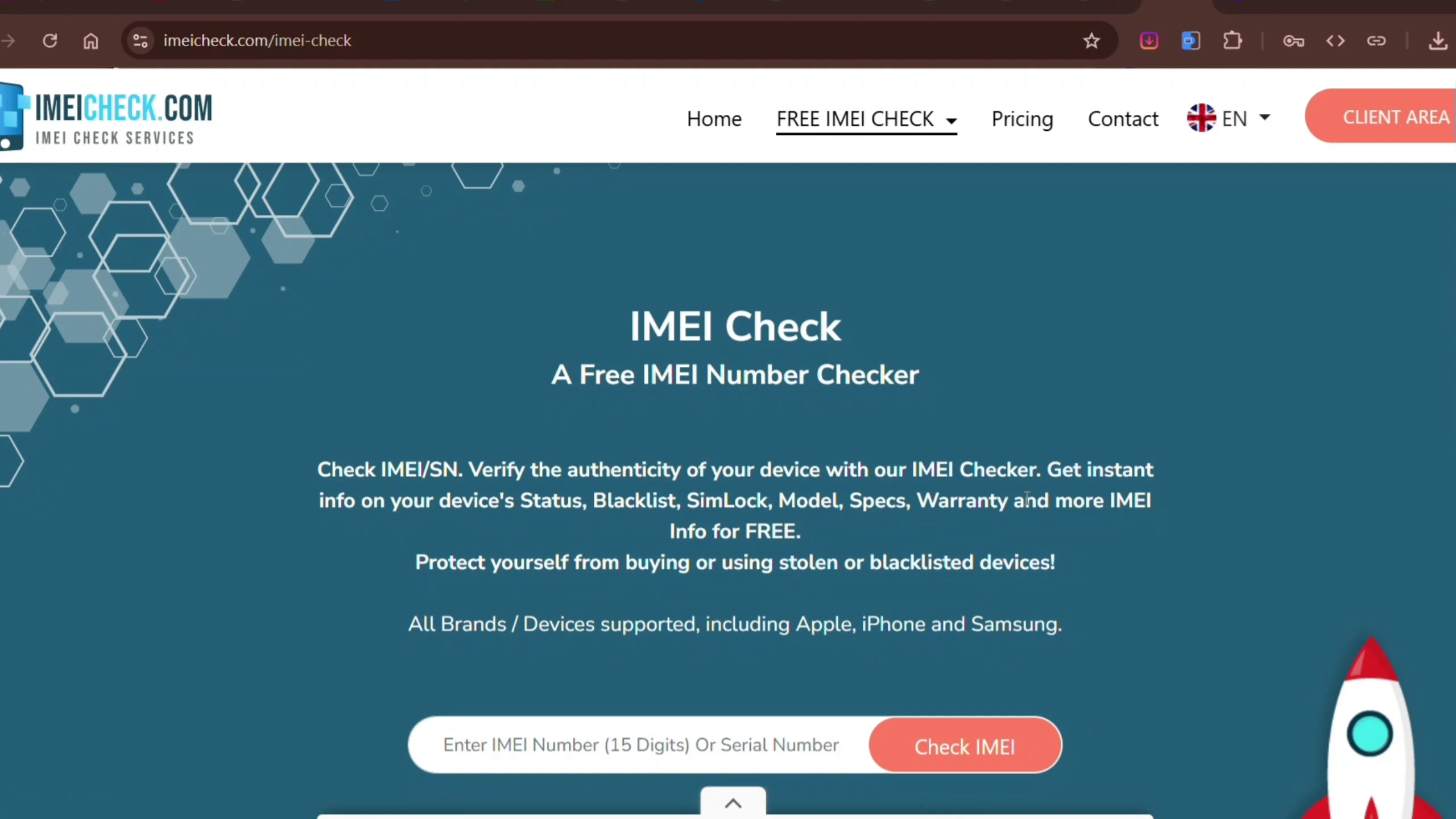 buying used phone imei