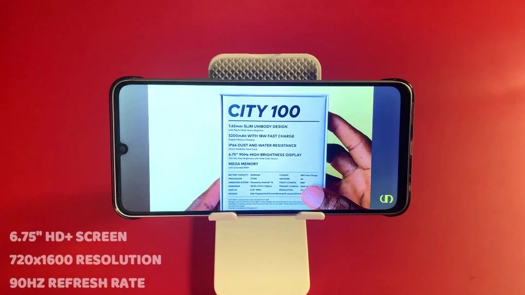Itel City 100 4G 