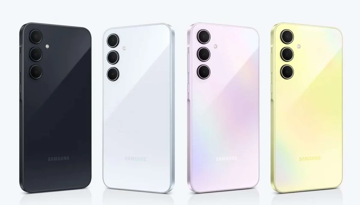 galaxy a35 and a55 color