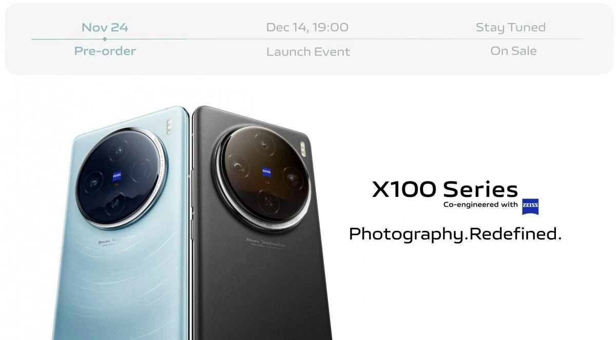 global launch date of vivo x100