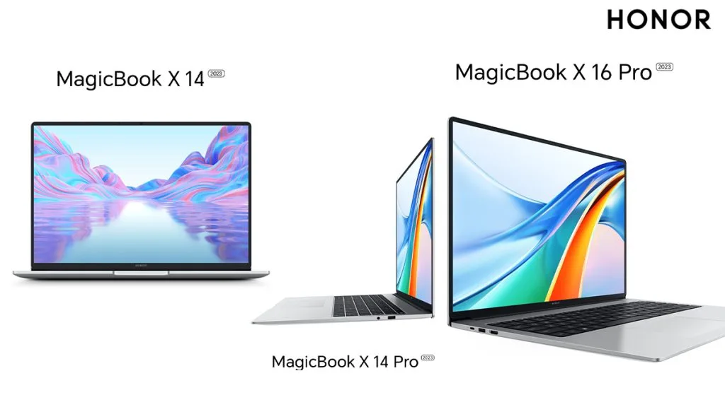 honor magicbook x14 and x16 pro