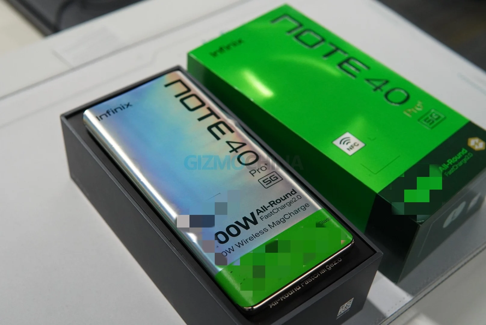 infinix note 40 pro 5g box