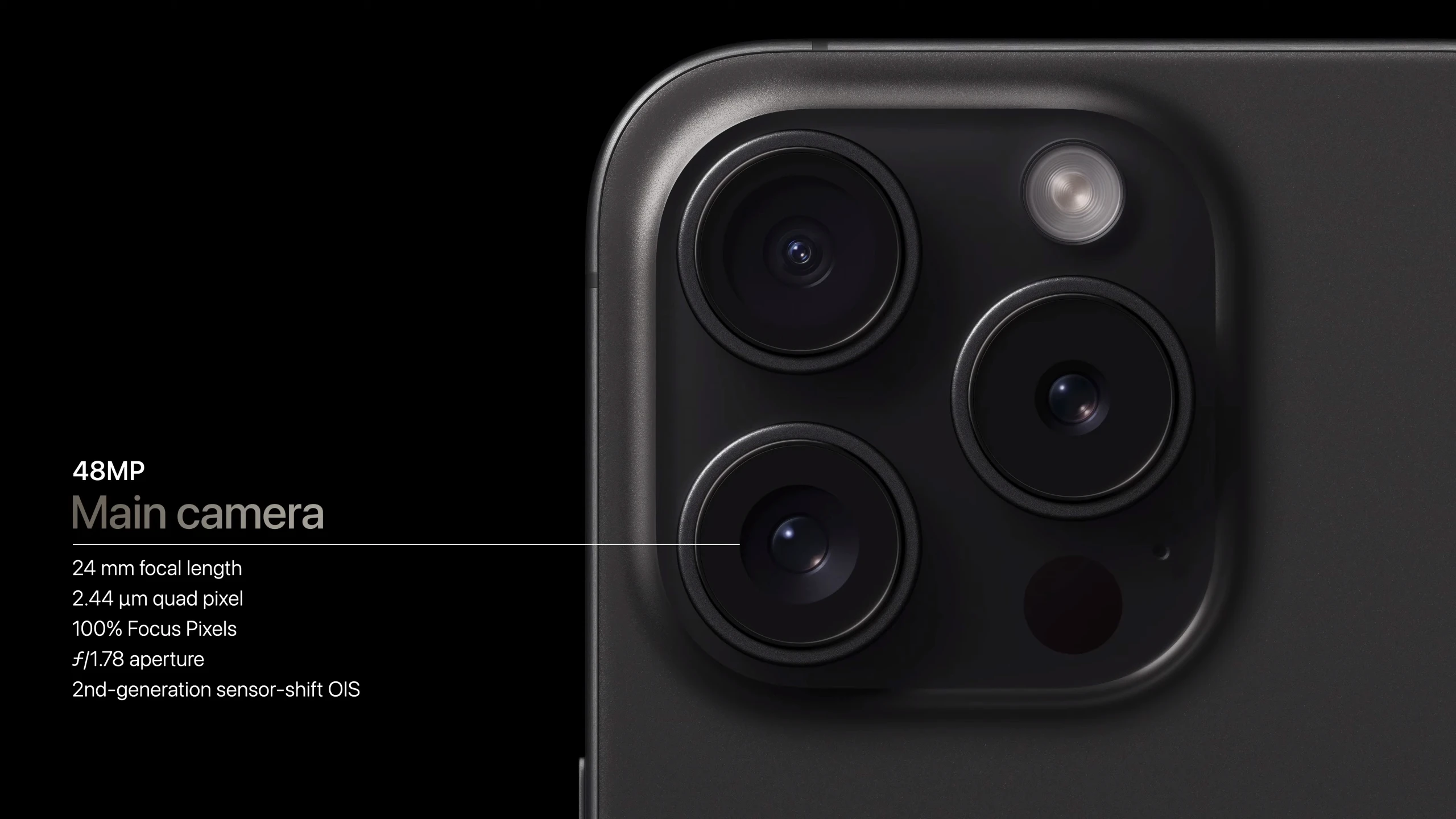 iphone 15 pro and max camera