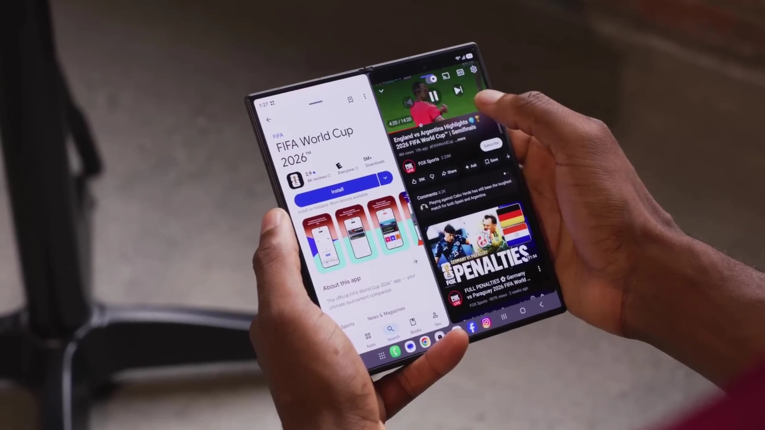 iphone duo vs galaxy z fold8per