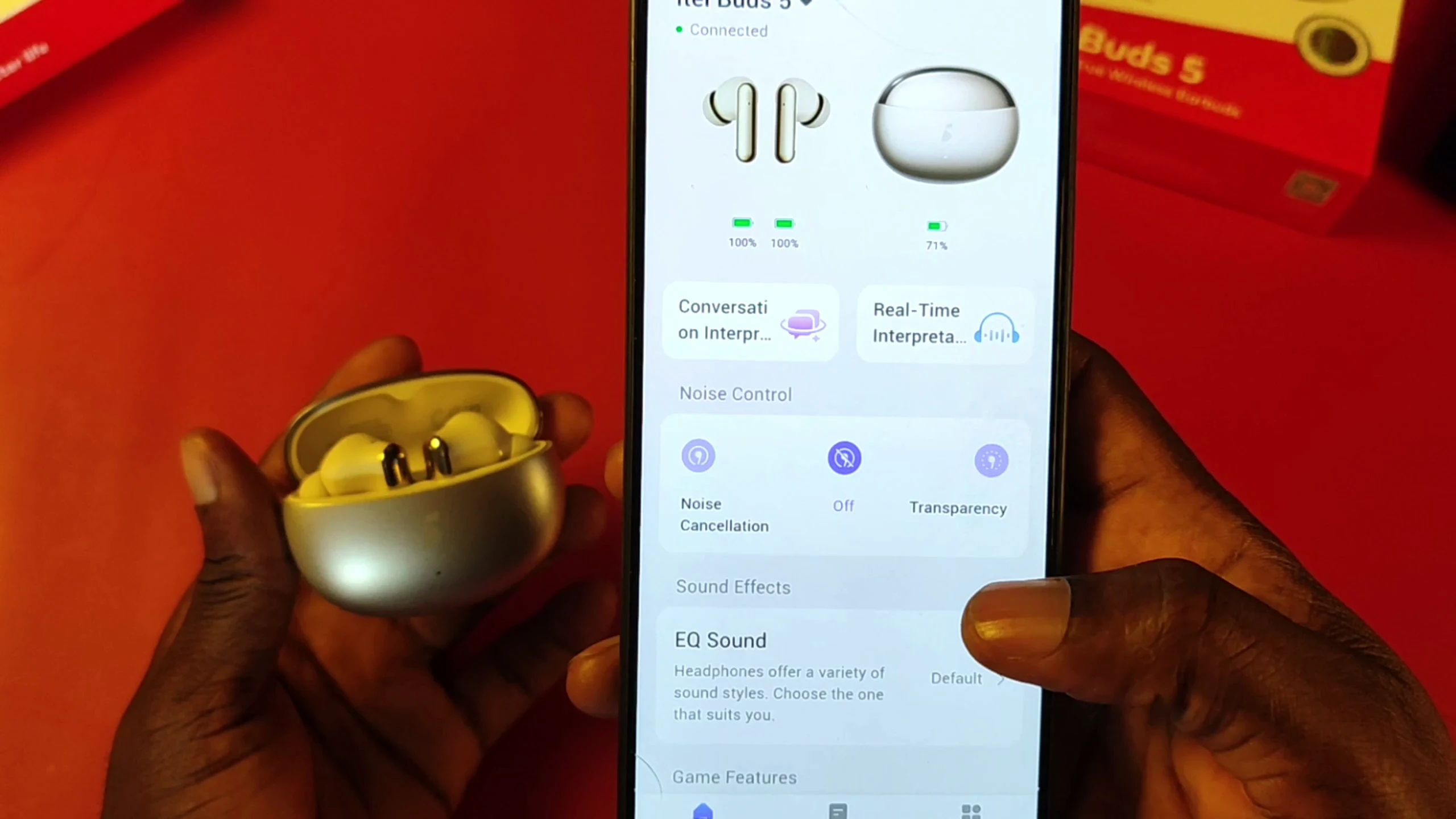itel buds 5 app