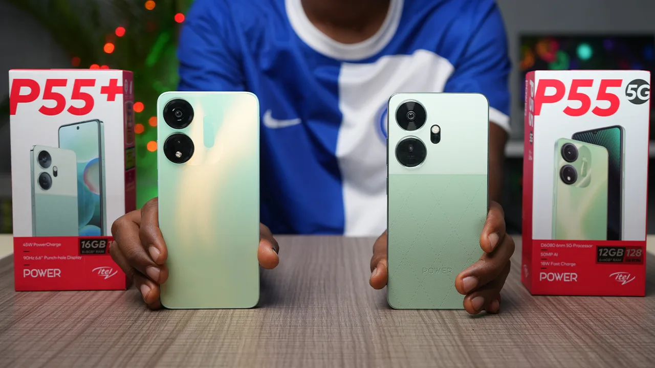 itel p55 5g vs p55 plus