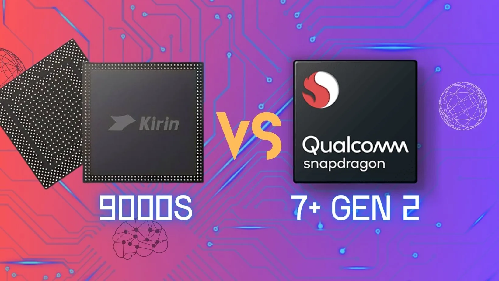 kirin 9000s vs snapdragon 7 gen 2