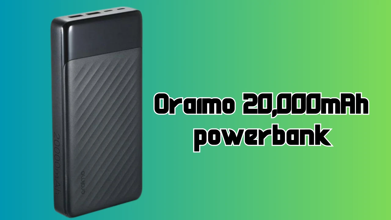 Oraimo 20,000mAh powerbank
