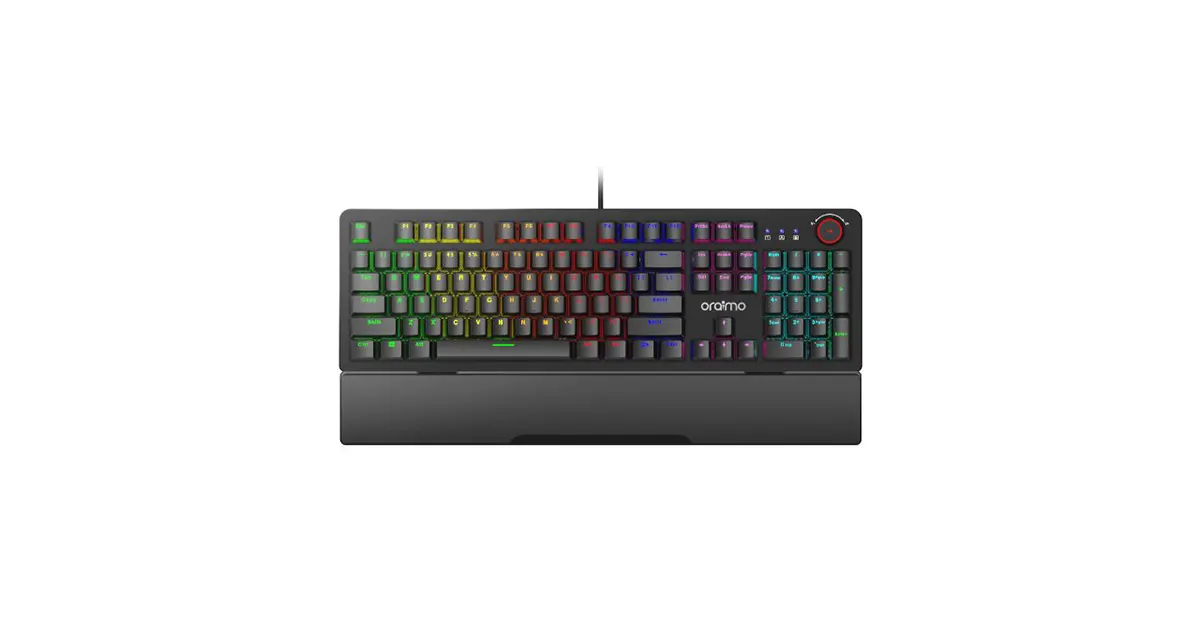 7. Oraimo HyperType Wired Mechanical Keyboard