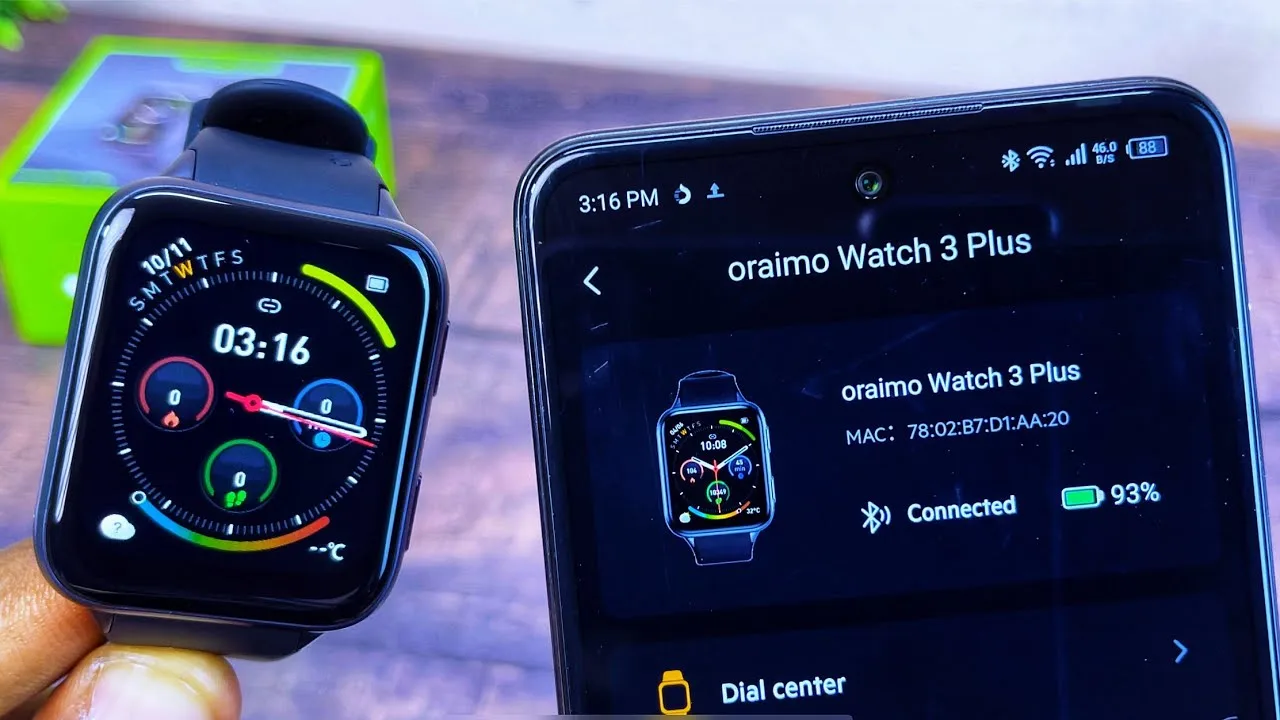 oraimo watch 3 plus