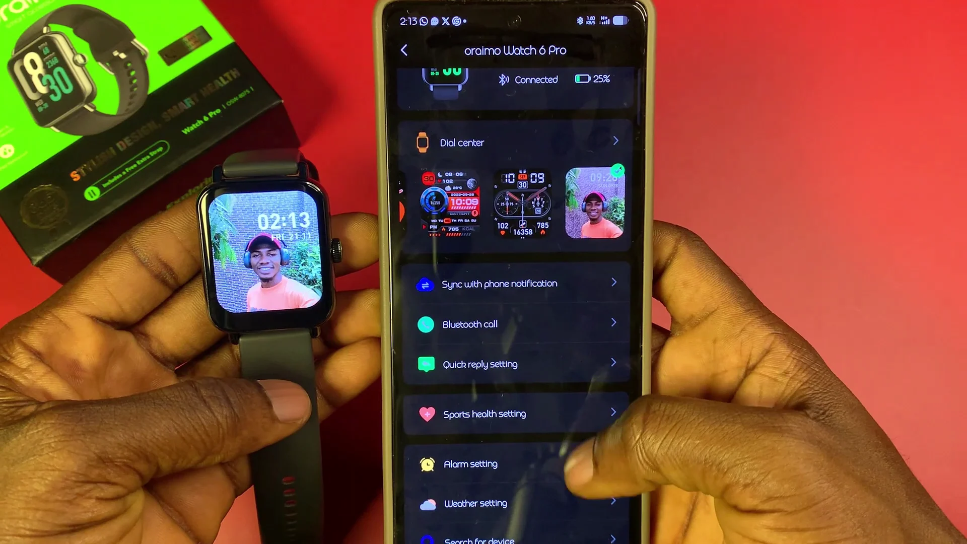 oraimo watch 6 pro 14