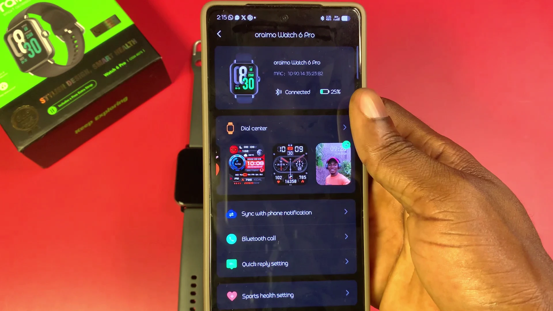 oraimo watch 6 pro 15