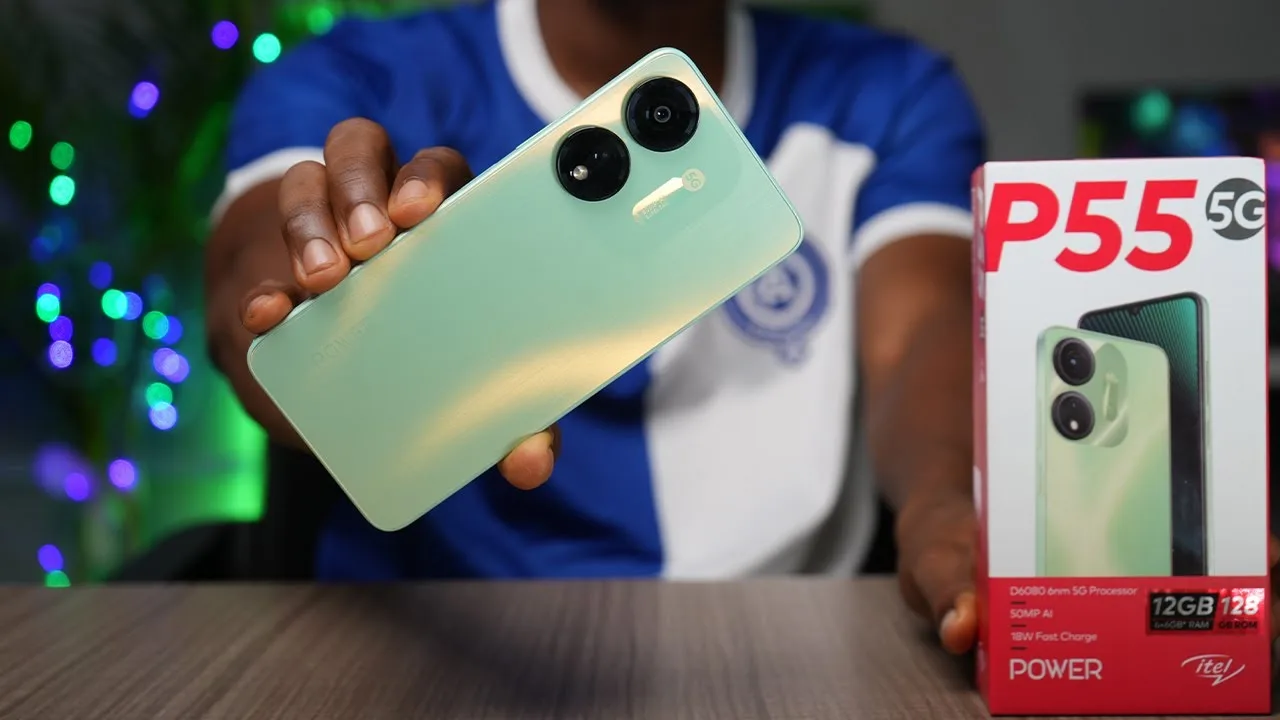10. iTel P55 5G