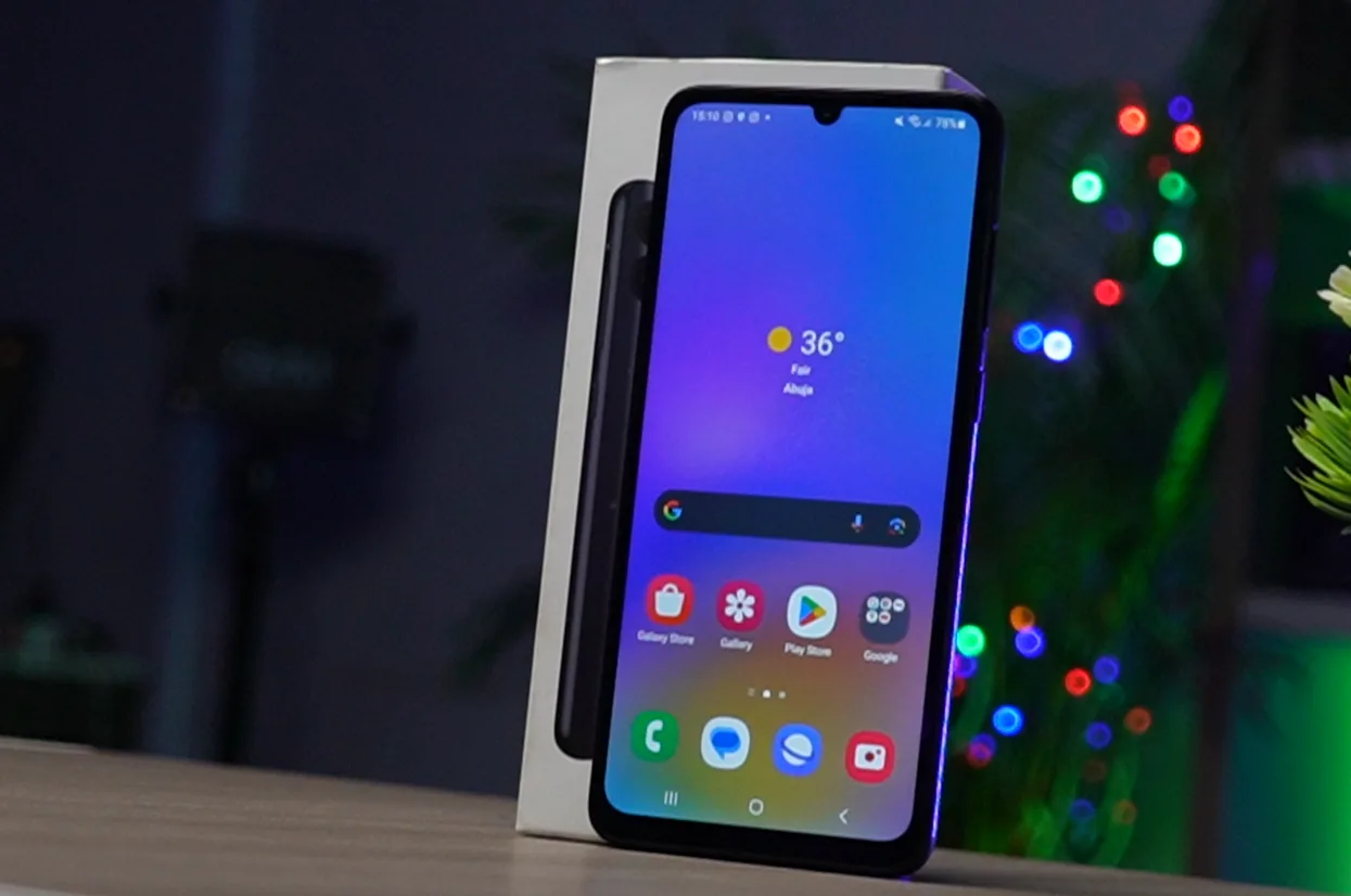 samsung galaxy a05 display