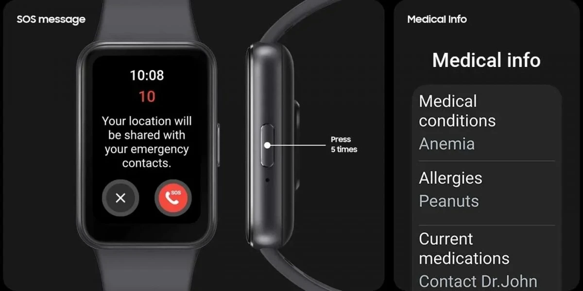 samsung galaxy fit 3 medical