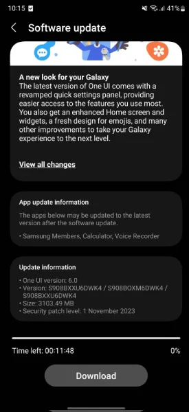 samsung galaxy one ui 6 update for galaxy s22