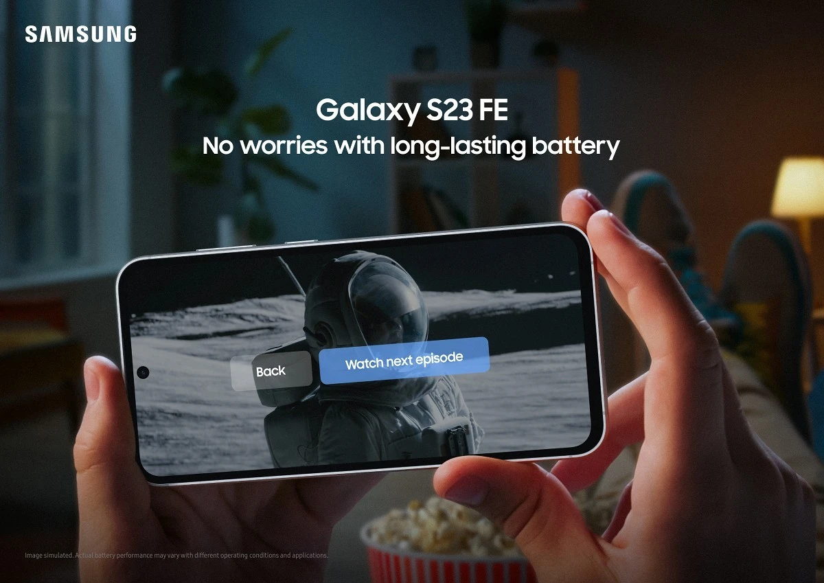 samsung galaxy s23fe battery