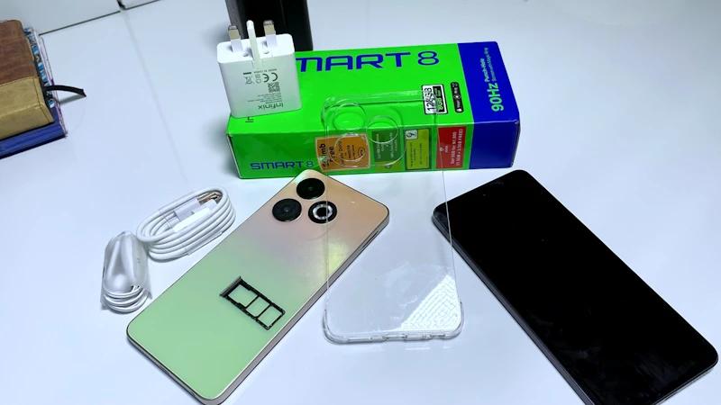 smart 8 unboxing