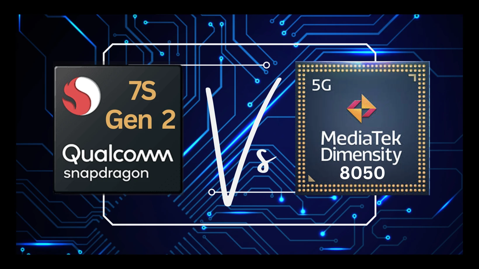 snapdragon 7s gen 2 vs dimensity 8050