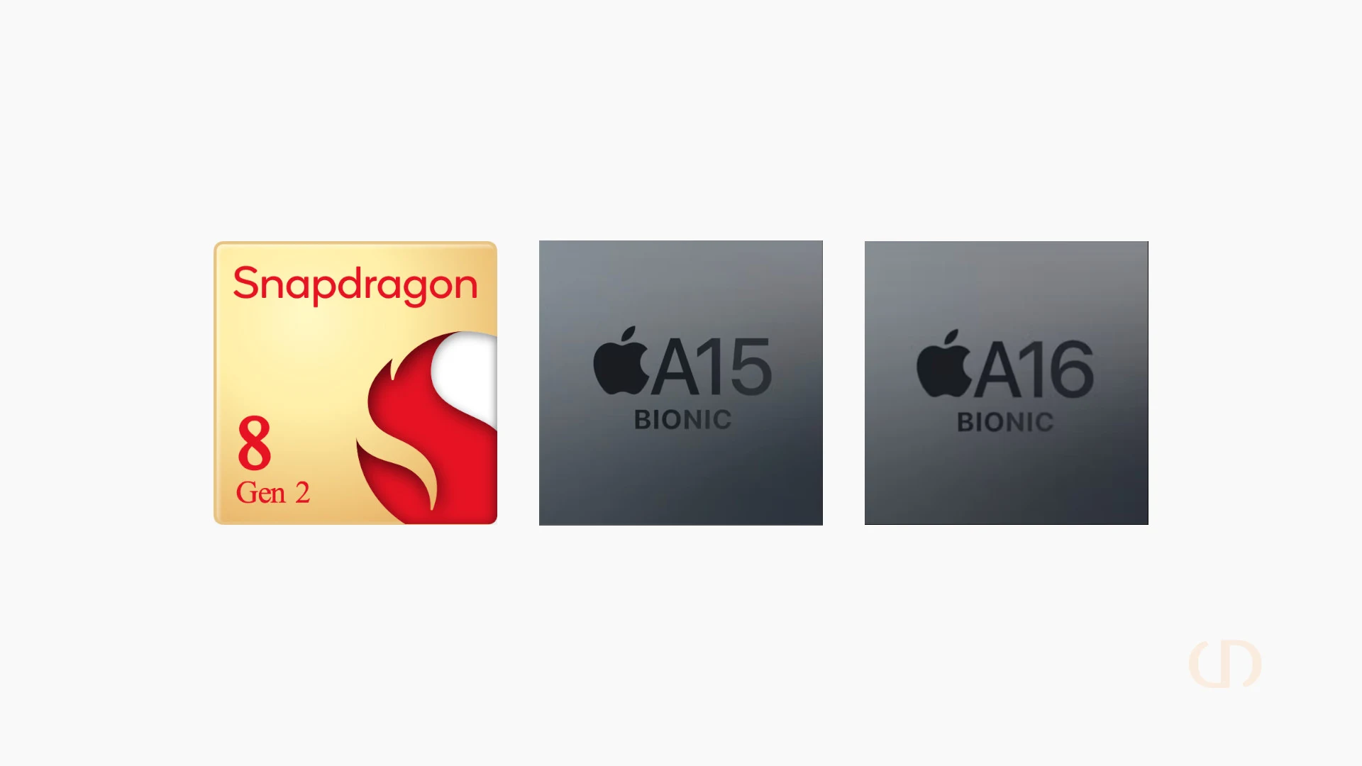 snapdragon 8 gen 2 vs apple a15 bionic vs apple a16 bionic