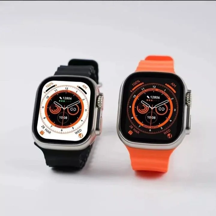 Smart Watch Sport T800 ULTRA Orange - SYNOTEC