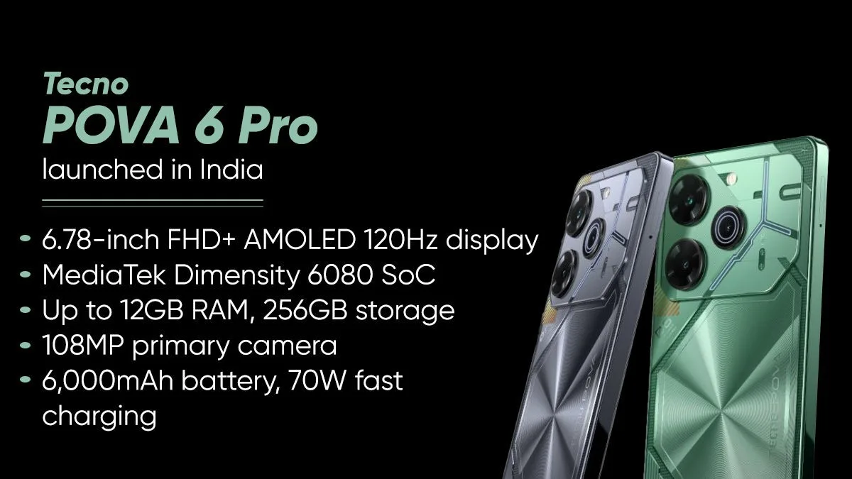 tecno pova 6 pro
