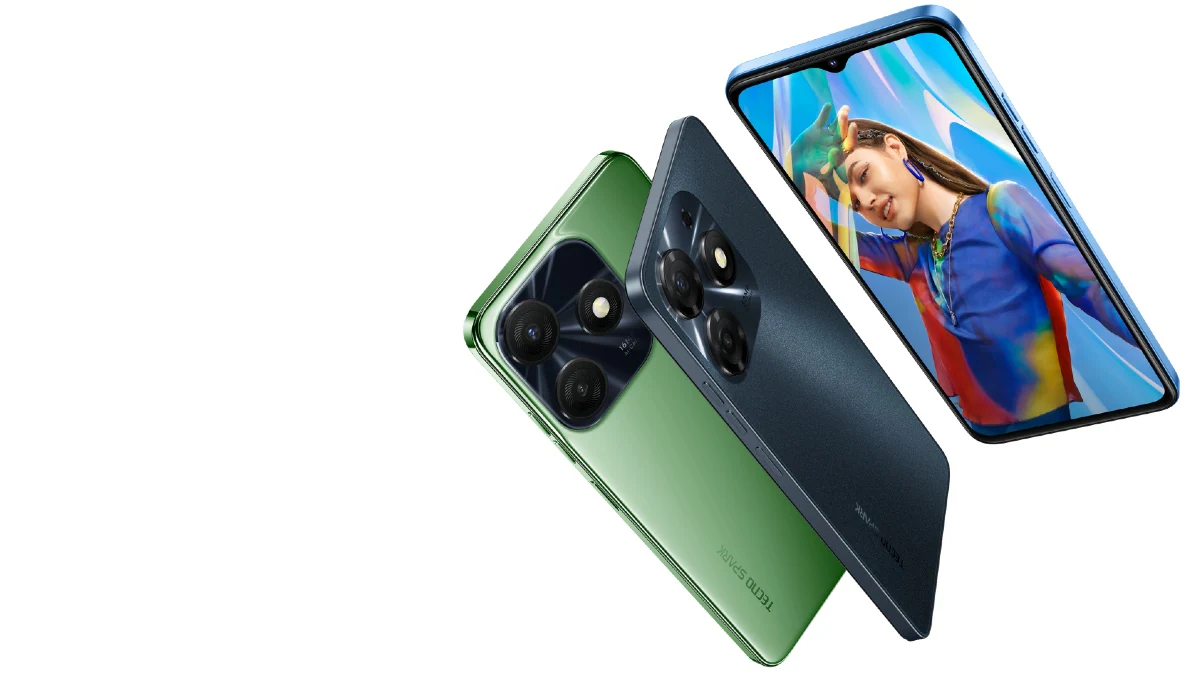 tecno spark 20c design