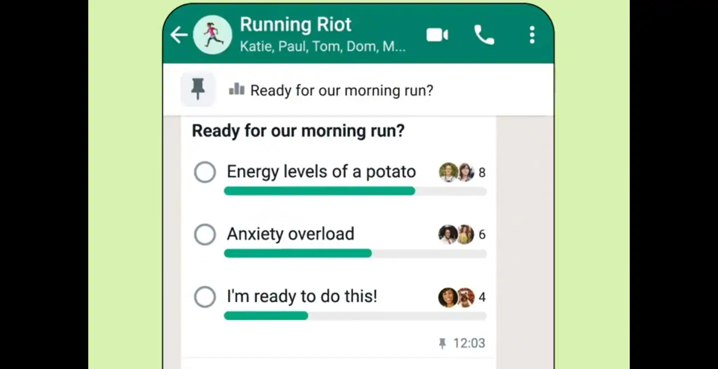 whatsapp pin message